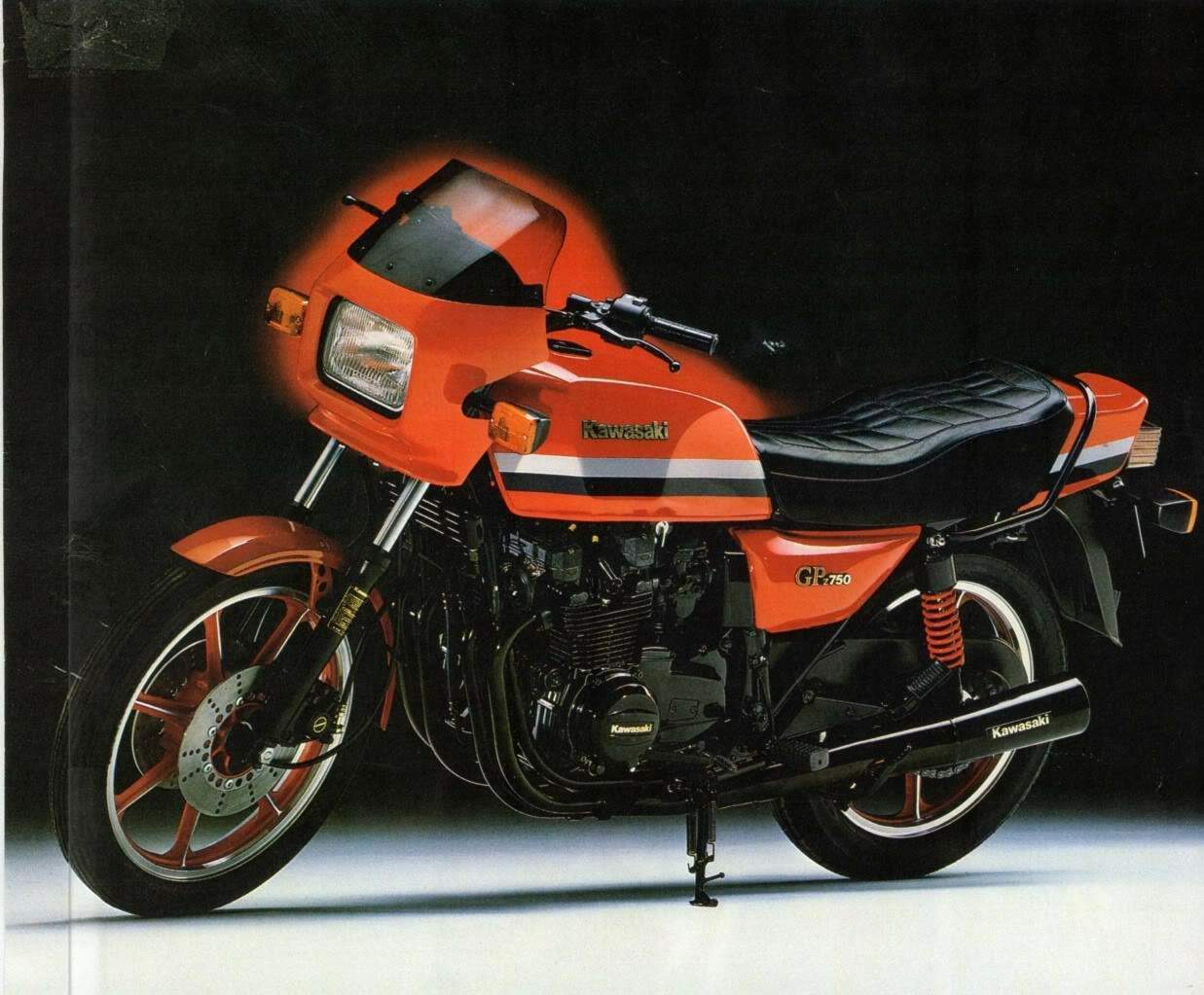 Kawasaki 750 on sale gpz 1982